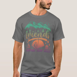 T-shirt Friends Campingrip Camping Lover Camper stars funn