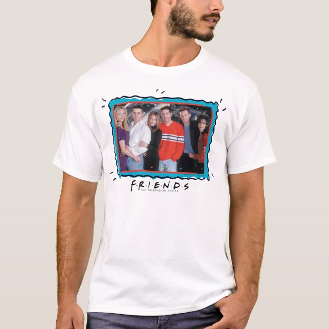 T-shirt FRIENDS™| Couples habillés de rue (Devant)