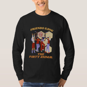 T-shirt Friends Gang The Party Anima Party Ami