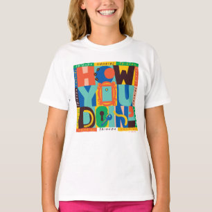 T-shirt FRIENDS™ How You Doin' - Graphisme Vif