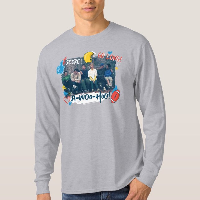 T-shirt FRIENDS™ | Jeu de football (Devant)