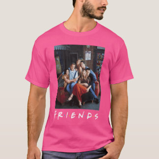 T-shirt Friends Main Characters Retro Group Poster retro