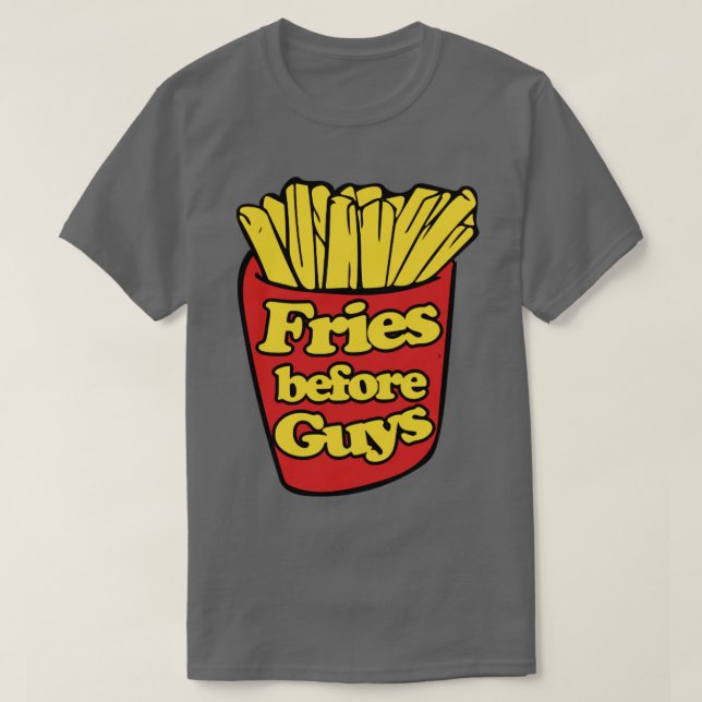 T-shirt Fries avant les garçons (Design devant)