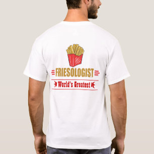 T-shirt Fries de France amusantes