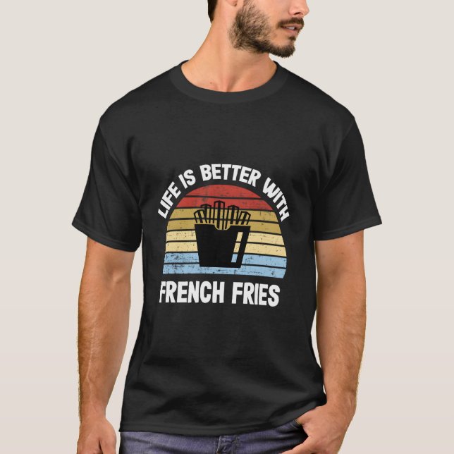T-shirt Fries françaises (Devant)