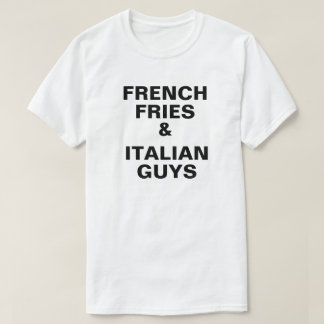 T-shirt Fries françaises et maillots italiens