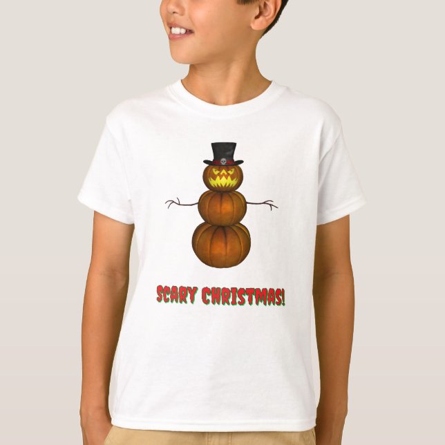 T-shirt Frighty the Pumpkinman (Devant)