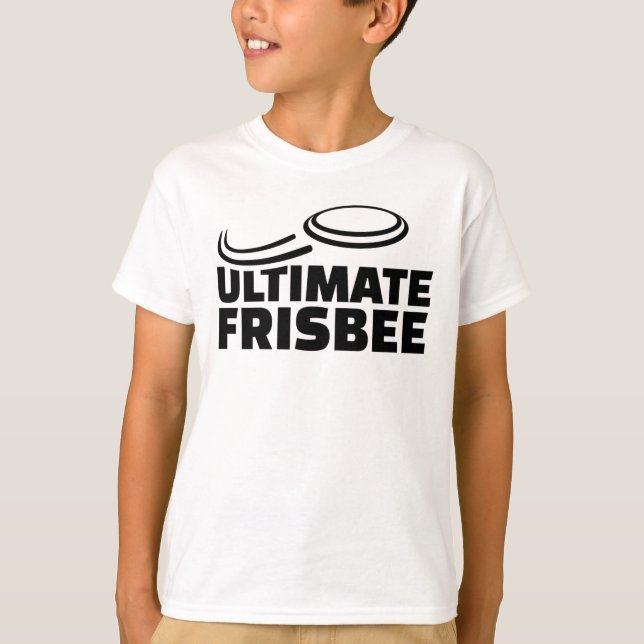 T-shirt Frisbee final (Devant)