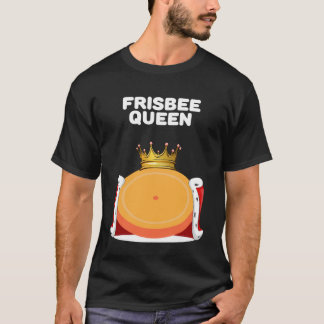 T-shirt Frisbee Queen Girls Frisbee Frisbee Womens Frisbee