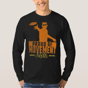 T-shirt Frisbee Ultimate Frisbee Fier De Compétences En Mo