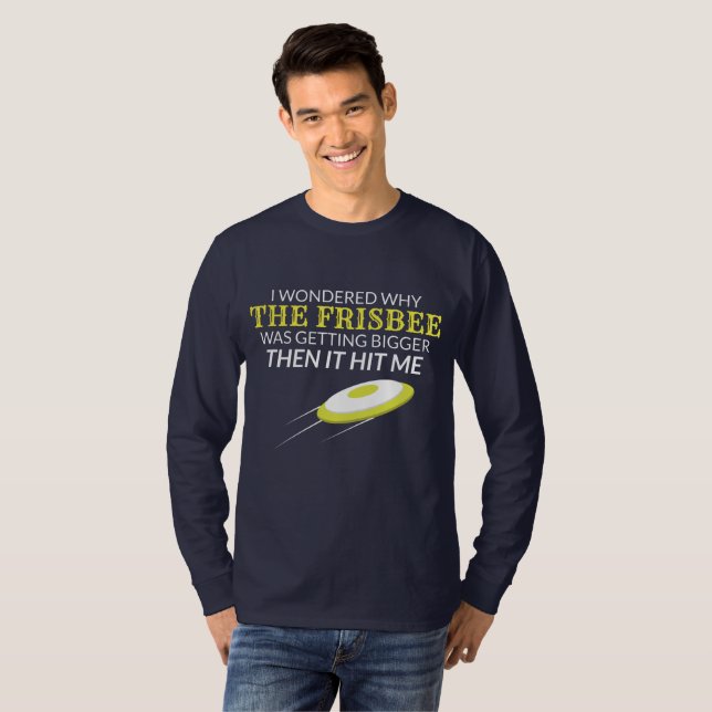 T-shirt Frisbee Ultime Pourquoi La Frisbee S'Agrandit (Devant entier)