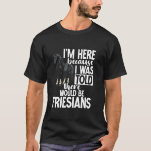 T-shirt Frison Frison Équitation Père Frison Amoureux de C