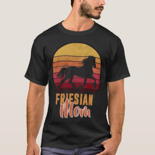 T-shirt Frison- Maman Frison- Pour l'amant de cheval Friso