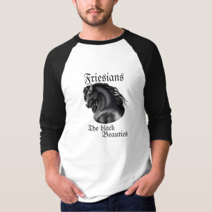 T-shirt Frisons, les beautés noires