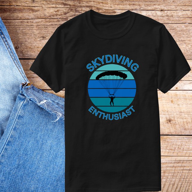 T-shirt Frissons à la recherche de passionnés de Skydiving (Créateur téléchargé)