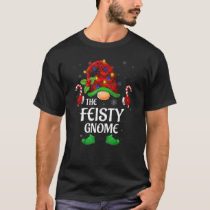T-shirt Frissons Buffalo Rouge Plaid Correspondant Famille