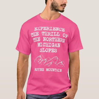 T-shirt Frissons des pentes du nord du Michigan