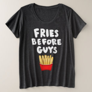 T-Shirt Frites Avant Les Mecs