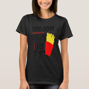 T-shirt Frites C'est le jour de friture Vendredi de la fri