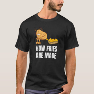 T-shirt Frites de pomme de terre