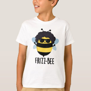 T-shirt Frizz-Bee Funny Afro Bee Pun