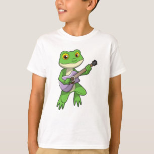 T-shirt Frog à Musique avec Guitare