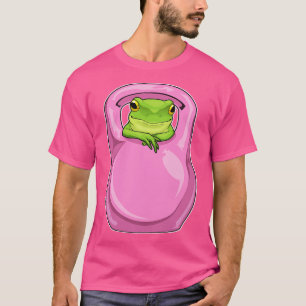 T-shirt Frog Fitness Dumbbell