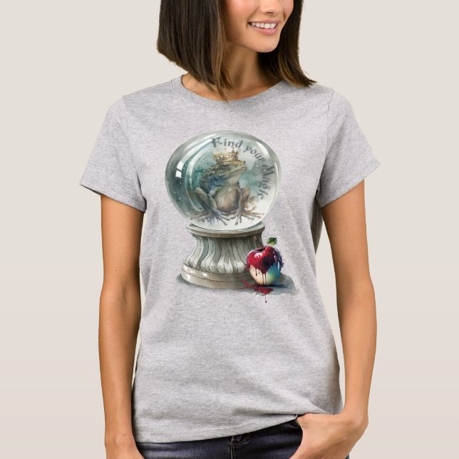 T-shirt Frog Prince Crystal Ball (Devant)