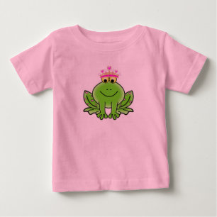 T-shirt Frog Princess Baby Fine Jersey
