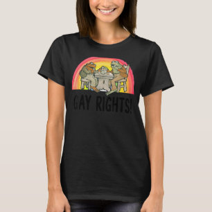 T-shirt Frog Toad Gay Rights LGBT Pride