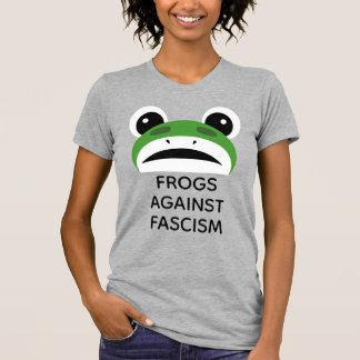 T-shirt Frogs against Fascism