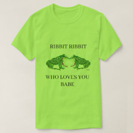 T - Shirt Frogs in der Liebe Ribbit
