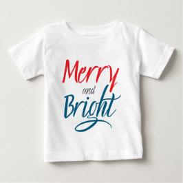 T-Shirt: Froh und fröhlich (weiß) Baby T-shirt