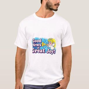 T-Shirt 'Frohe Botschaft der großen Freude'