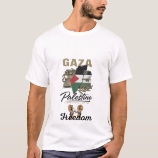 T-shirt From Gaza to the world — strength lives here