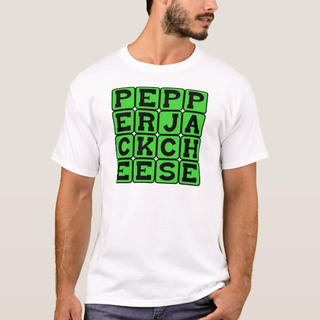 T-shirt Fromage au poivre, fromage épicé (Devant)