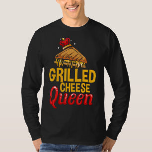 T-shirt Fromage de Cheddar Snacks Fromage Grillé Sandwich 