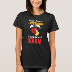 T-shirt Fromage de Gouda Fumé Queso Slices broyés