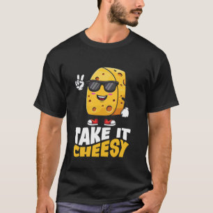T-shirt Fromage Drôle de Fromage Amateur de Nourriture Amo