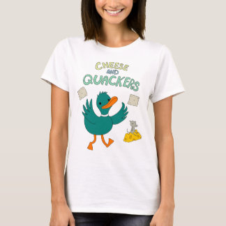 T-shirt Fromage et Quackers