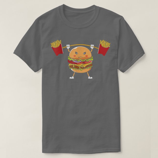 T-shirt Fromage Fromage Burger Graphique alimentaire Kawai (Design devant)