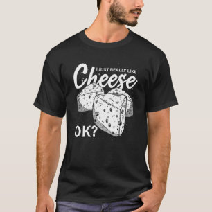 T-shirt Fromage Gouda Foodie Cheddar Snack Fromage