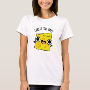 T-shirt Fromage Le Jour Funky Alimentation Puns