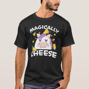 T-shirt Fromage magique Mozzarella Cheddar Unicor