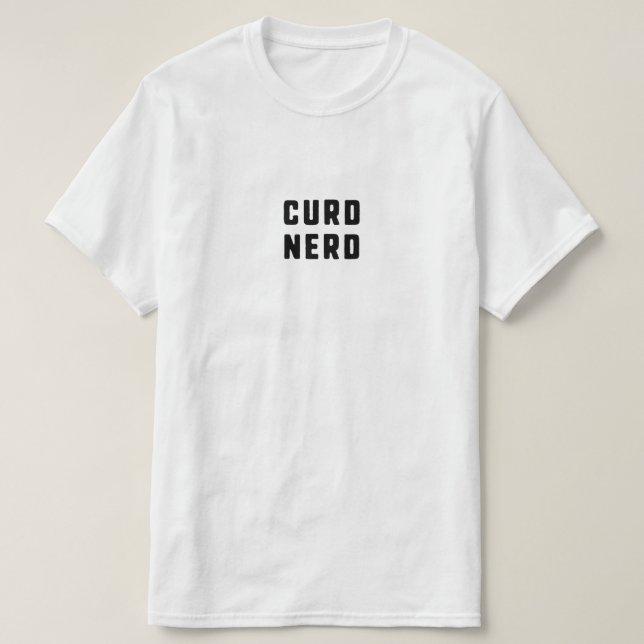 T-shirt Fromage Nerd Curd (Design devant)