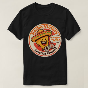 T-shirt Fromage pour la victoire Funny Gamer Nacho