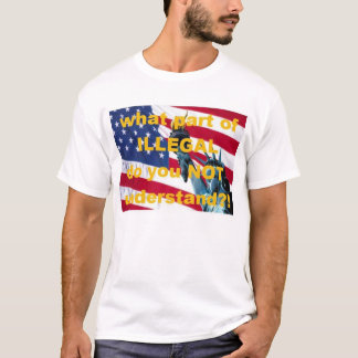 T-shirt Front_T_shirt_Illegal