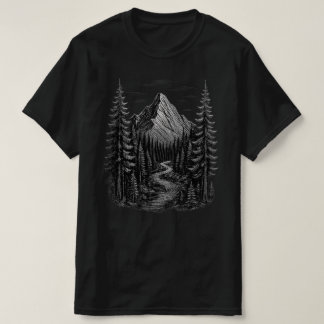 T-shirt Frontier Pulse — S'élever au-delà des sommets