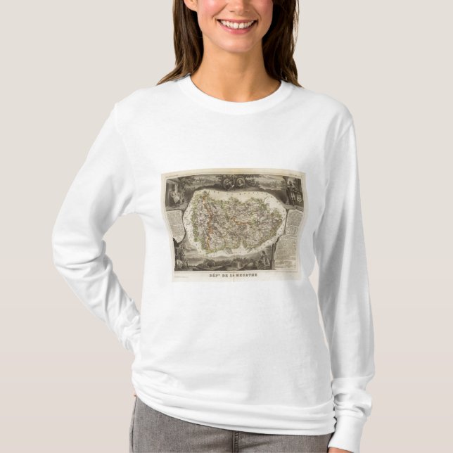 T-shirt Frontières de secteur (Devant)