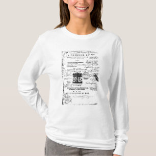 T-shirt Frontispice de la 'défense et illustration de La